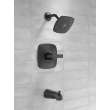 T144339-BL-PP Modern Monitor 14 Series Tub & Shower Trim, Matte Black