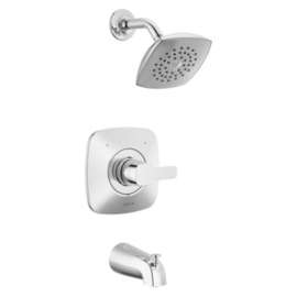 T144339-PP Modern Monitor 14 Series Tub & Shower Trim