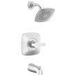 T144339-PP Modern Monitor 14 Series Tub & Shower Trim