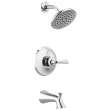 T14433 Kayra Monitor 14 Series Tub & Shower Trim, Chrome