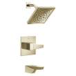 T14443-PN-PR Trillian 14 Series H2Okinetic Tub Shower Trim, Lumicoat Polished Nickel