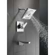 T14443-PR Trillian 14 Series H2Okinetic Tub Shower Trim, Lumicoat Chrome