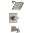 T14451-SS-WE Dryden Monitor 14 Series Tub & Shower Trim, Stainless