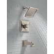 T14451-SS-WE Dryden Monitor 14 Series Tub & Shower Trim, Stainless
