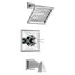 T14451-WE Dryden Monitor 14 Series Tub & Shower Trim, Chrome