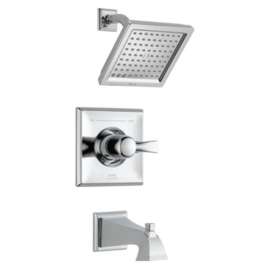 T14451-WE Dryden Monitor 14 Series Tub & Shower Trim, Chrome