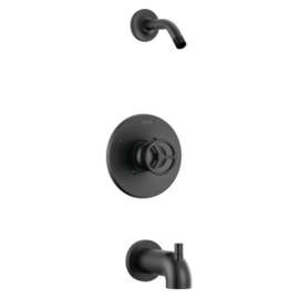 T14458-BLLHD Trinsic Tub Shower Trim Less Shower Head, Matte Black
