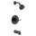 T14459-BL-PP Modern Monitor 14 Series Tub & Shower Trim, Matte Black