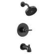 T14459-BL Trinsic Monitor 14 Series Tub & Shower Trim, Matte Black