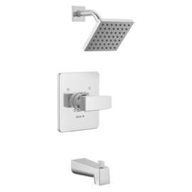 T14467-PP Modern Monitor 14 Series Tub & Shower Trim, Chrome