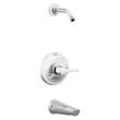 T14472-PR-LHD Galeon 14 Series Tub & Shower Trim Less Head, Lumicoat Chrome