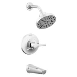 T14472-PR Galeon 14S Tub Shower Trim with H2OKinetic, Lumicoat Chrome