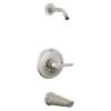 T14472-SS-PR-LHD Galeon 14 Series Tub & Shower Trim Less Head, Lumicoat Stainless