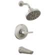 T14472-SS-PR Galeon 14S Tub Shower Trim with H2OKinetic, Lumicoat Stainless