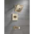 T14474-CZ Zura Monitor 14 Series H2Okinetic Tub and Shower Trim, Champagne Bronze