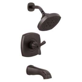 T144766-RB Stryke 14 Series Tub and Shower, Venetian Bronze
