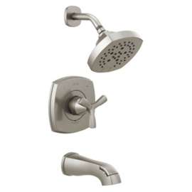 T144766-SS Stryke 14 Series Tub and Shower, Stainless