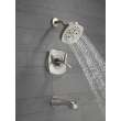 T144766-SS Stryke 14 Series Tub and Shower, Stainless