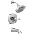 T14476 Stryke 14 Series Tub and Shower, Chrome