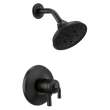 T17233-BL Kayra Monitor 17 Series Shower Trim, Matte Black