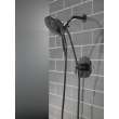 T17235-BL-I SAYLOR Monitor 17 Series Shower Trim with In2ition, Matte Black