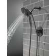 T17235-BL-I SAYLOR Monitor 17 Series Shower Trim with In2ition, Matte Black