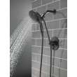 T17235-BL-I SAYLOR Monitor 17 Series Shower Trim with In2ition, Matte Black