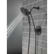 T17235-BL-I SAYLOR Monitor 17 Series Shower Trim with In2ition, Matte Black