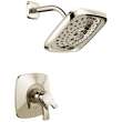 T17252-PN Tesla Monitor 17 Series H2Okinetic Shower Trim, Polished Nickel