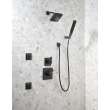 T17267-BL Ara Monitor 17 Series H2Okinetic Shower Trim, Matte Black