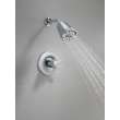 T17271-PR Galeon 17 Series Shower Trim with Cylinder SH, Lumicoat Chrome