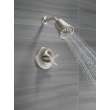 T17271-SS-PR Galeon 17 Series Shower Trim with Cylinder SH, Lumicoat Stainless