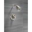 T17271-SS-PR Galeon 17 Series Shower Trim with Cylinder SH, Lumicoat Stainless