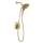 T17289-CZ-PR Tetra 17 Series Shower Trim, Lumicoat Champagne Bronze