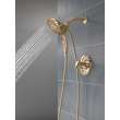 T17289-CZ-PR Tetra 17 Series Shower Trim, Lumicoat Champagne Bronze