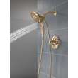 T17289-CZ-PR Tetra 17 Series Shower Trim, Lumicoat Champagne Bronze