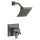 T17299-KS-PR Pivotal Monitor 17 Series H2Okinetic Shower Trim, Lumicoat Black Stainless