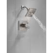 T17299-SS-PR Pivotal Monitor 17 Series H2Okinetic Shower Trim, Lumicoat Stainless
