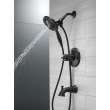 T17433-BL-I Kayra Monitor 17 Series Tub and Shower Trim, Matte Black