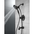 T17433-BL-I Kayra Monitor 17 Series Tub and Shower Trim, Matte Black