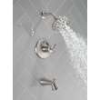 T17433-SS Kayra Monitor 17 Series Tub and Shower Trim, Stainless