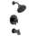 T17435-BL SAYLOR Monitor 17 Series Tub & Shower Trim, Matte Black