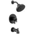 T17435-BL SAYLOR Monitor 17 Series Tub & Shower Trim, Matte Black