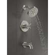 T17435-SS SAYLOR Monitor 17 Series Tub & Shower Trim, Stainless