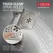 T17443-SS-PR Trillian 17 Series H2Okinetic Tub Shower Trim, Lumicoat Stainless