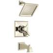 T17451-PN-WE Dryden Monitor 17 Series Tub & Shower Trim, Polished Nickel