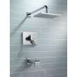 T17453-WE Vero Monitor 17 Series Tub & Shower Trim, Chrome