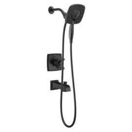 T17464-BL-I Ashlyn Monitor 17 Series Shower Trim with In2ition, Matte Black