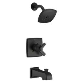 T17464-BL Ashlyn Monitor 17 Series Tub and Shower Trim, Matte Black