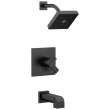 T17467-BL Ara Monitor 17 Series H2Okinetic Tub & Shower Trim, Matte Black